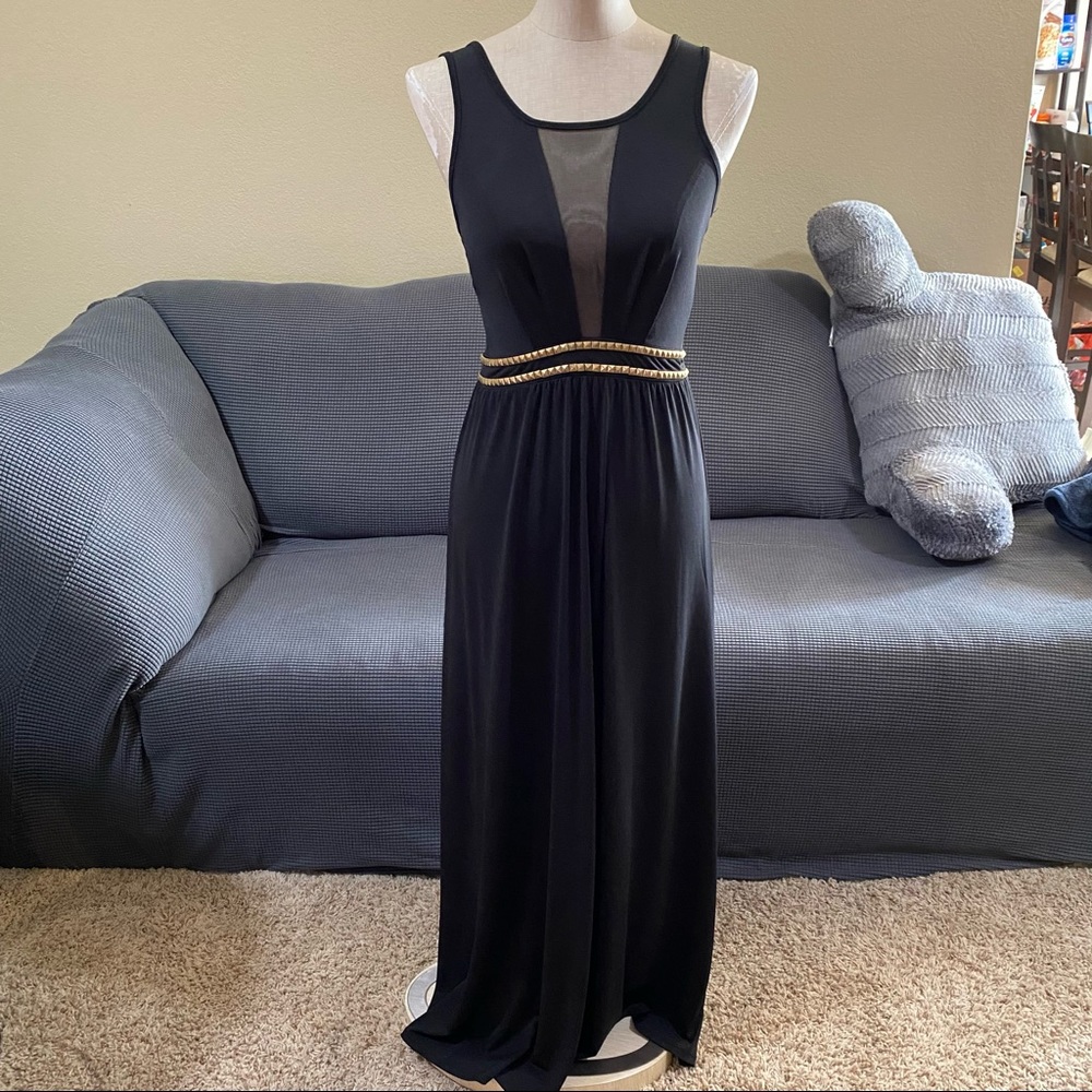 NWT Charlotte Russe Black Formal Dress